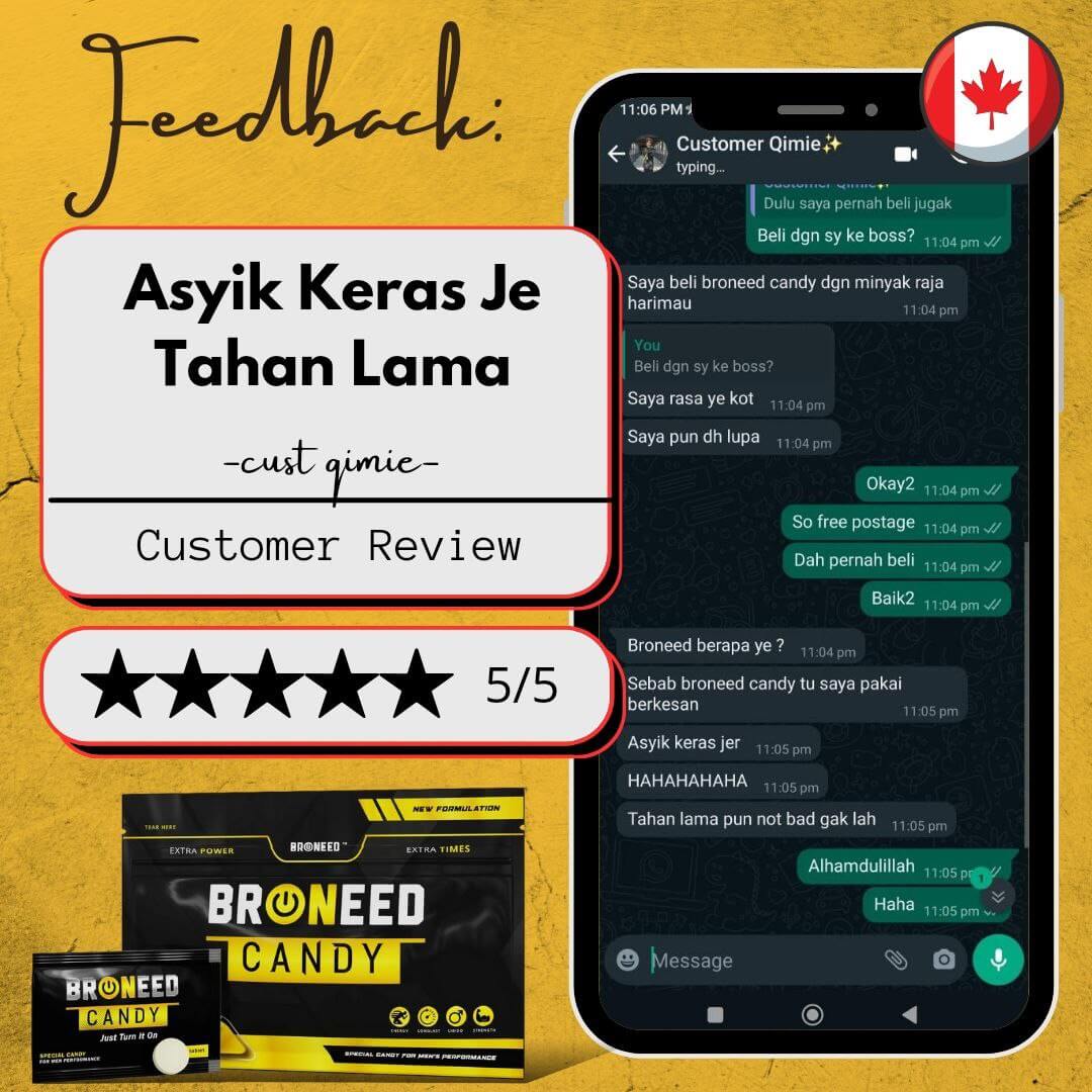 BRONEED CANDY 17 TESTIMONI BRONEED CANDY